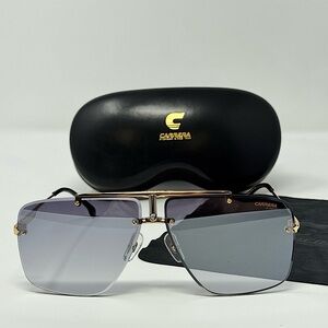 New Carrera Sunglasses 1016/S 001 08 Gold With Blue Gradient Lens